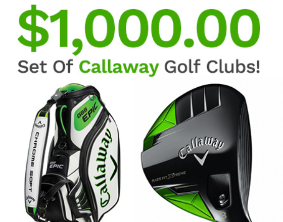 Callaway Golf Clubs Giveaway