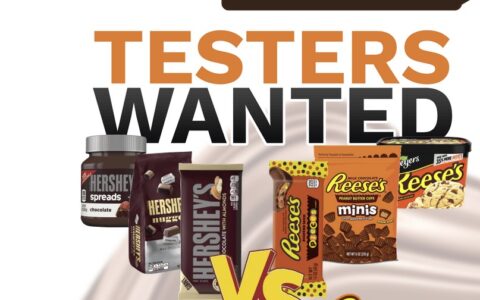 Hersheys vs Reeses Testers Wanted